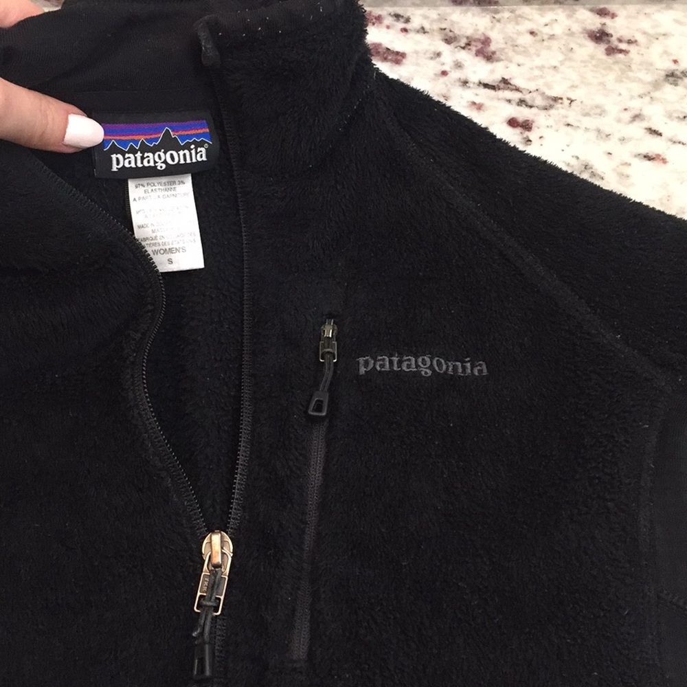PATAGONIA | Full Zip R-Series PolarTech Pro Black
